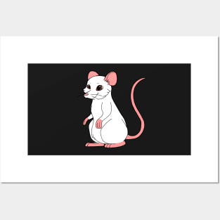 White Rat Posters and Art